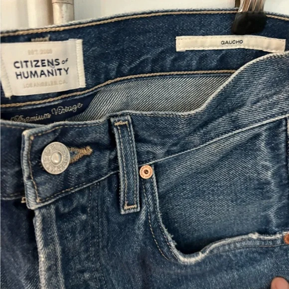 Citizens Of Humanity Gaucho Jeans Size 25 - Picture 4 of 5